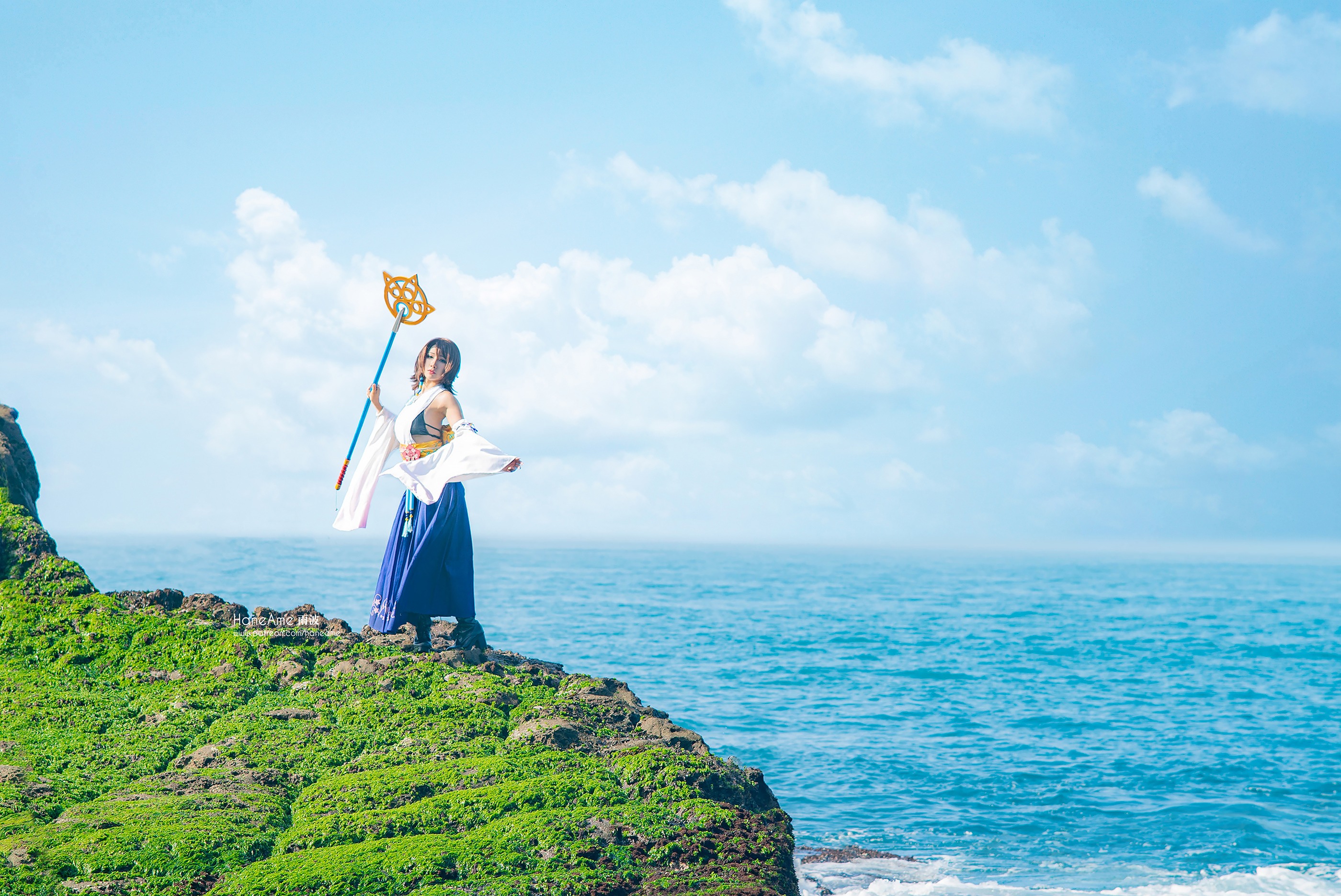 图片[1]-雨波_HaneAme – NO.018 Final Fantasy Yuna尤娜[19P]-XikXak